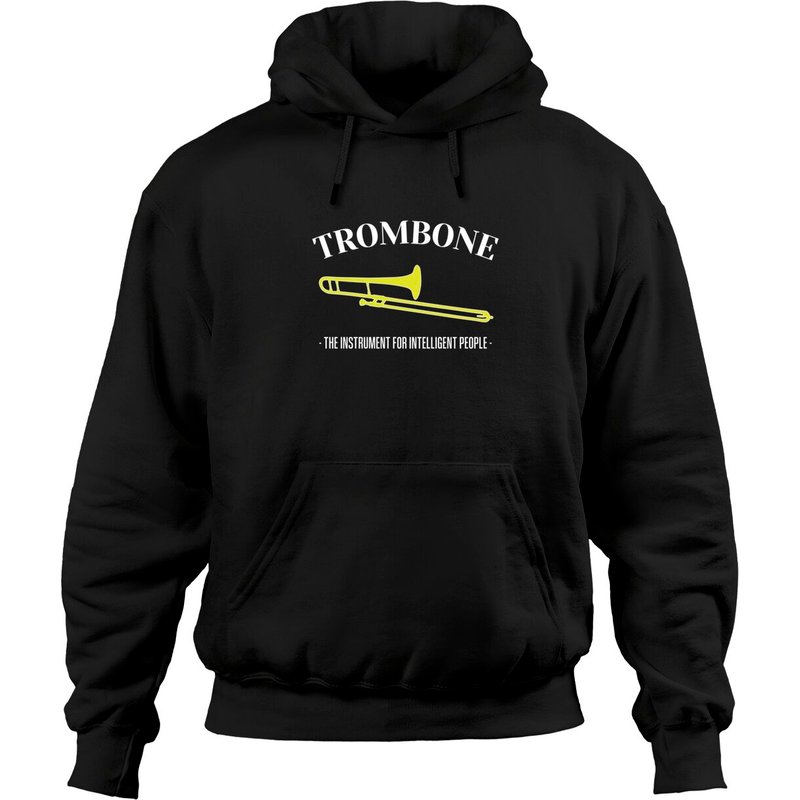 Hoodie Trombone Drôle pour Personnes Intelligentes — Sweats à capuche pour hommes