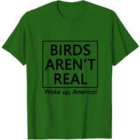 T-shirt Birds Aren’t Real Wake Up America pour hommes