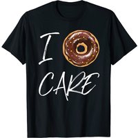 I Donut Care Funny Doughnut Joke T-Shirt for Men