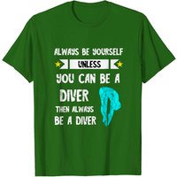 Diver Platform Springboard Diving Board T-Shirt for Men