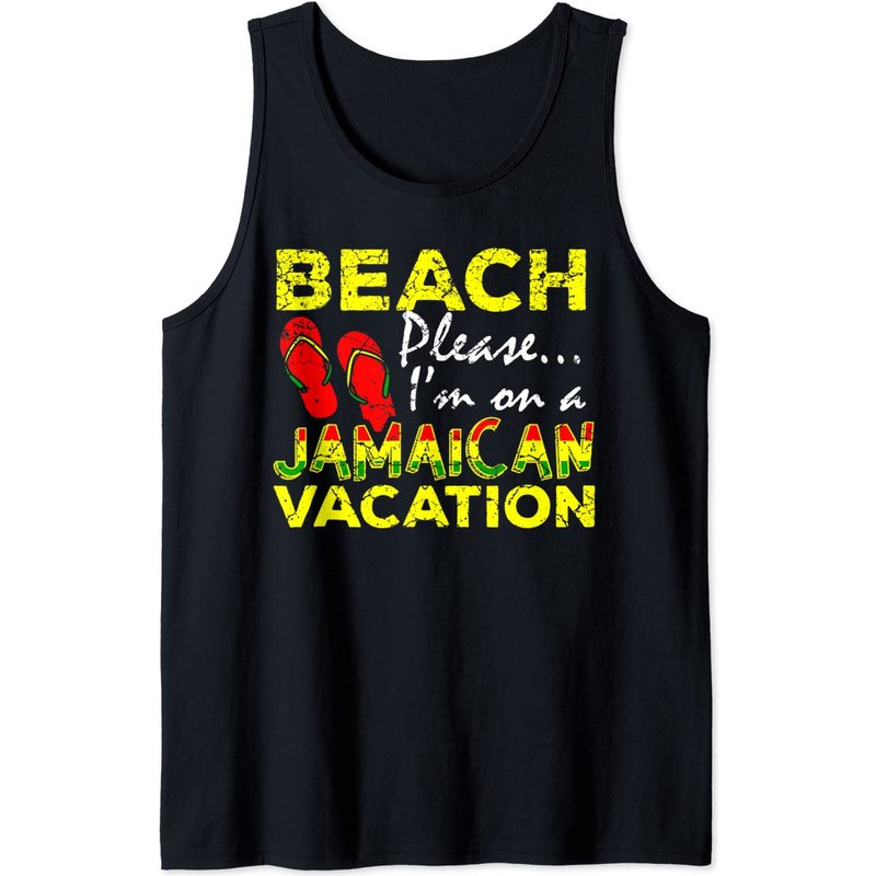 Jamaica Jamaican Flag Reggae Tank Top for Men — Mens T Shirts