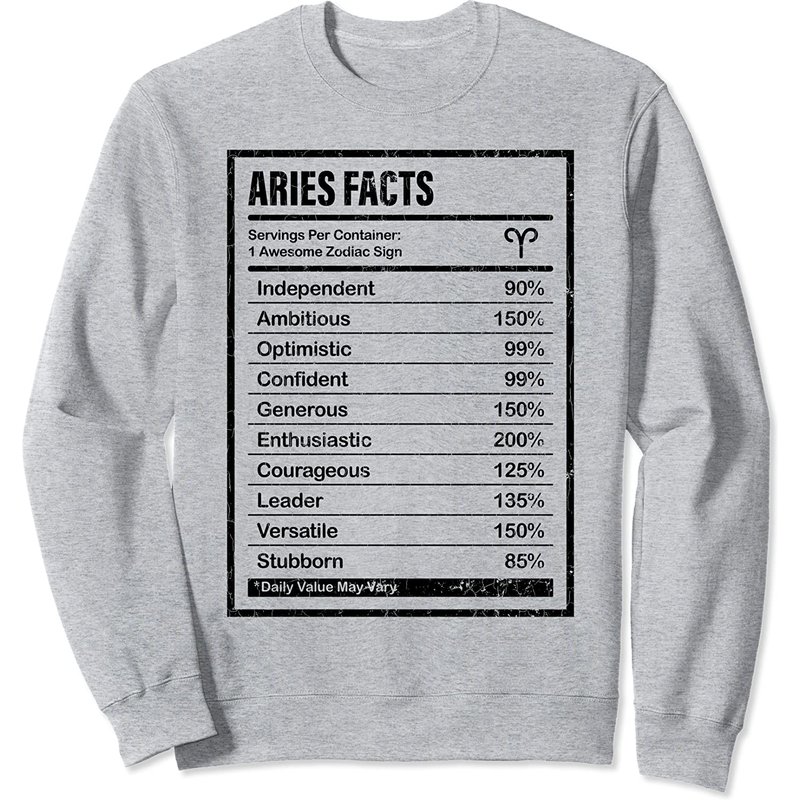 Sweat-shirt Cusp de Poissons et Béliers pour hommes et femmes