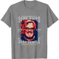 T-shirt humoristique Alien Pop Art David Childress pour hommes — T-shirts pour hommes
