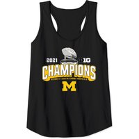Michigan Football Big Ten Champions 2021 Tank Tops for Men — Mens T Shirts