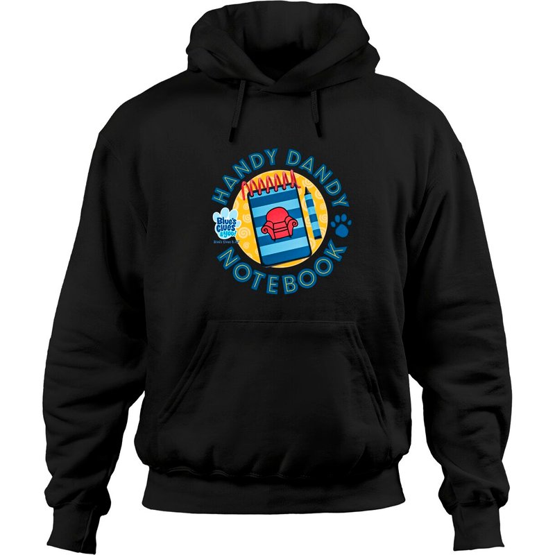 Hoodie Notebook Blue's Clues avec logo Handy Dandy Notebook