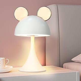 Rechargeable Mouse-Shaped LED Bedside Lamp with Touch Dimming — Led Desk Lamp
