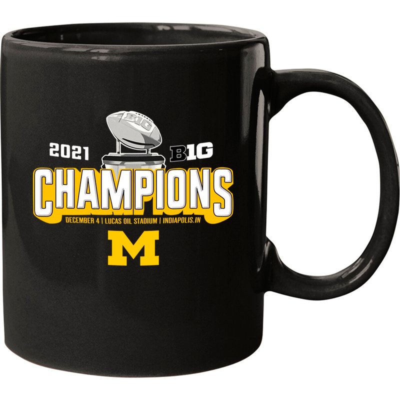 Mug Michigan Football Champions Big Ten 2021 — Tasses et gobelets