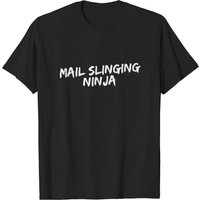 Postal Ninja T-Shirt for Men - Funny Postal Service Design — Mens T Shirts