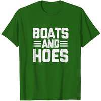 T-shirt pour hommes Boats and Hoes Capitaine de bateau — T-shirts pour hommes