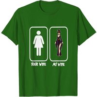 T-shirt Halloween Sexy Sorcière Ma Femme Votre Femme pour Hommes