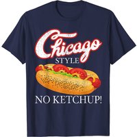 T-shirt Little Chicago Style Été Hot Dog de Chicago