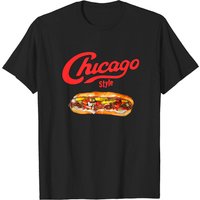 T-shirt Little Chicago Sandwich Italien pour Hommes — T-shirts pour hommes
