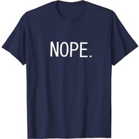T-shirt Minimaliste Nope pour Hommes — T-shirts pour hommes