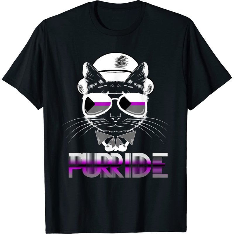 T-shirt Drapeau Biromantique pour Hommes avec Design de Fierté Démisexuel — T-shirts pour hommes