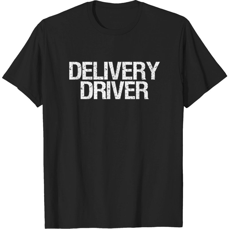T-shirt Tops Driver pour hommes - Chauffeur de livraison — T-shirts pour hommes