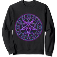 Sweat à Capuche Sigil Of Baphomet Unis Noir
