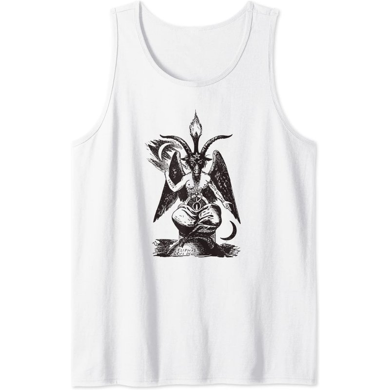 Débardeur Sigil Of Baphomet pour hommes - Noir
