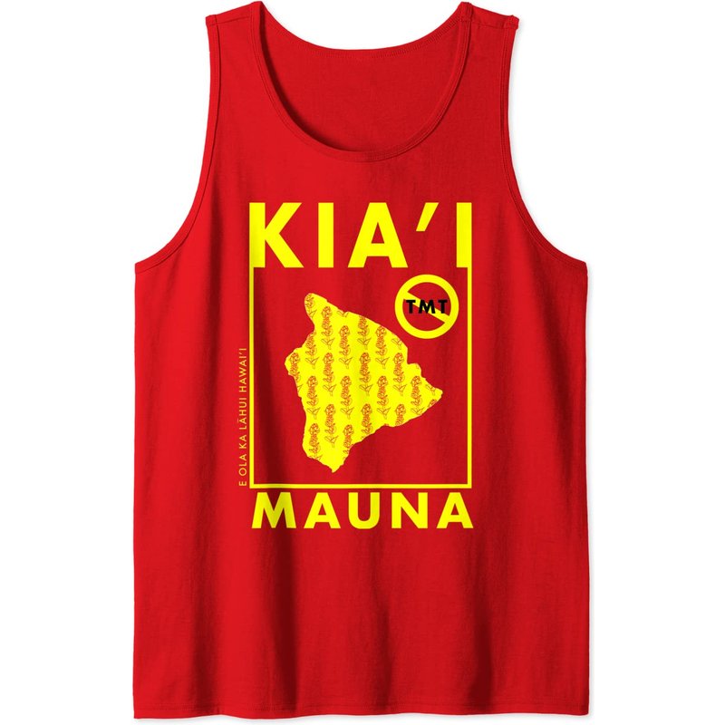Débardeur Ku Kiai Mauna Kea pour hommes noir — T-shirts pour hommes