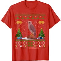 Hawk Bird Lover Christmas T-Shirt for Men