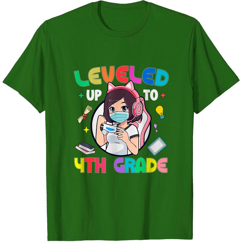 T-shirt Gamer Anime Fille Niveau 4 pour Hommes — T-shirts pour hommes