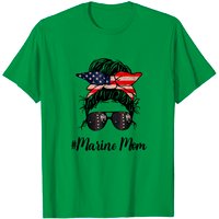 T-shirt Marine Mom pour hommes en bleu royal — T-shirts pour hommes