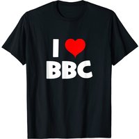 T-shirt Bbc I Love Bbc pour hommes en noir — T-shirts pour hommes