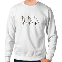 Seagull Meme Sweatshirt - Funny Angry Gull Beach Design