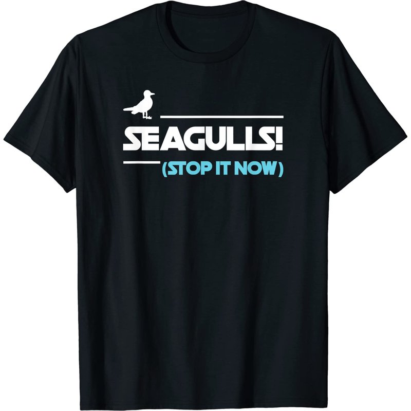 T-shirt Mème de Goéland Seagulls Stop It Now pour Hommes — T-shirts pour hommes