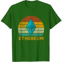 T-shirt avec logo Ethereum pour hommes - Design vintage ETH — T-shirts pour hommes