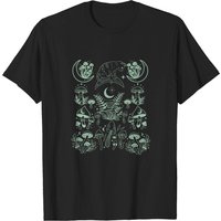 T-shirt Witchy Drawings pour hommes avec design céleste et mystique — T-shirts pour hommes
