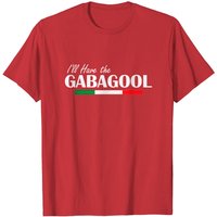 T-shirt Gabagool Meme pour hommes en noir — T-shirts pour hommes