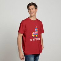 T-shirt I'd Hit That Pinata pour hommes - Fête du Cinco de Mayo