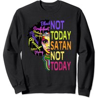 Sweatshirt Meme Not Today Satan pour Unisexe — Sweats à capuche pour hommes