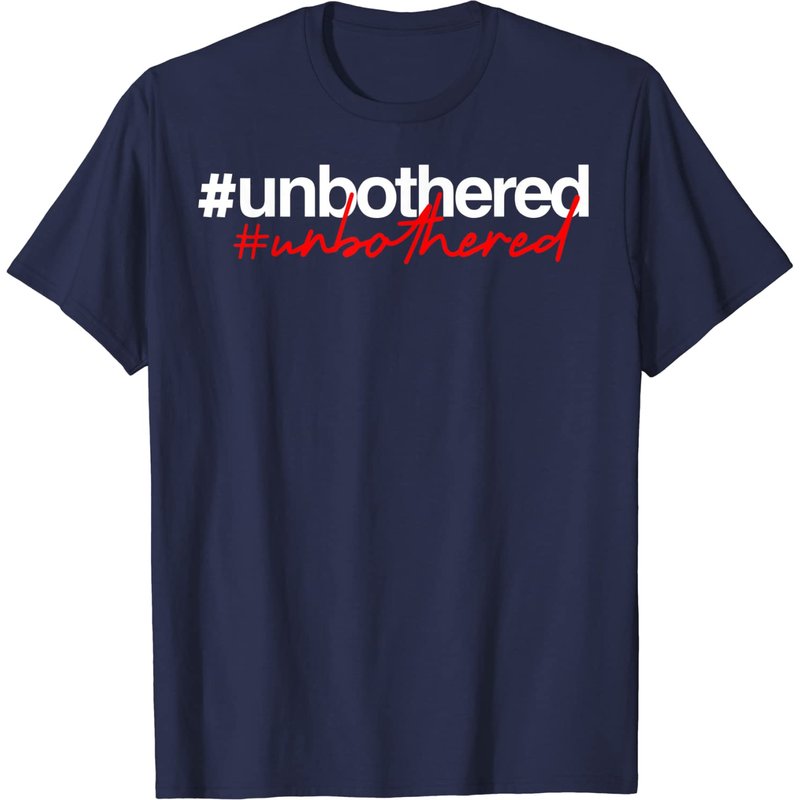 Unbothered Meme T-Shirt for Men - Black — Mens T Shirts