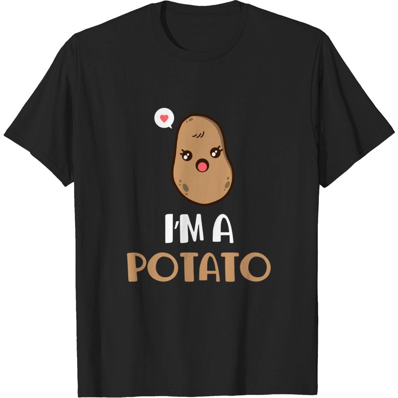 T-shirt pour hommes I'm A Potato pour les amoureux de pommes de terre — T-shirts pour hommes