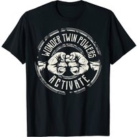 Wonder Twin Power Activated Sibling Design T-Shirt for Men