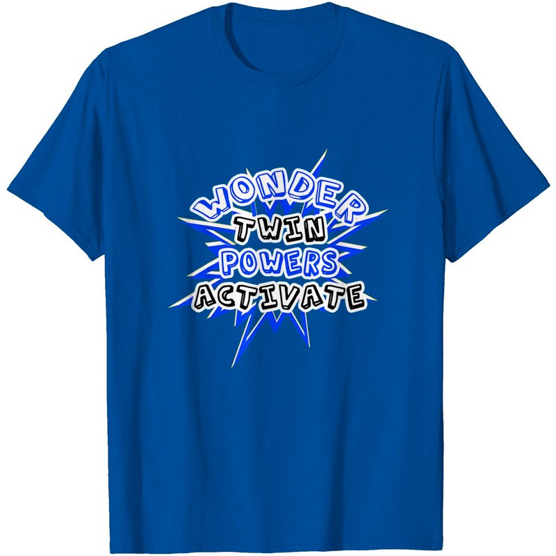 Wonder Twin Powers Activate T-Shirt for Men — Mens T Shirts