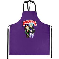 Ponsaki Men's Rick & Morty Backwoods Hip Hop Rapper Aprons — Tabliers de cuisine