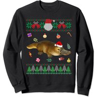 Sweat à Capuche Cute Platypus pour Unisexe - Design de Noël Amusant