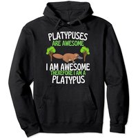 Hoodie Mignon Ornithorynque pour Unisexe - Amoureux des Ornithorynques — Sweats à capuche pour hommes