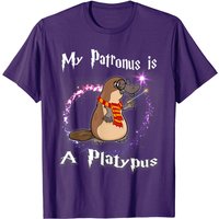 T-shirt Cute Platypus pour hommes - Mon Patronus est un Ornithorynque — T-shirts pour hommes