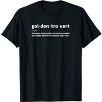 Golden Retriever Goldentrovert T-Shirt for Men