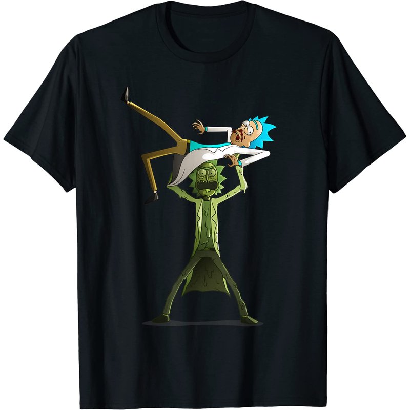 Rick and Morty Funny Toxic T-Shirt for Men — Mens T Shirts