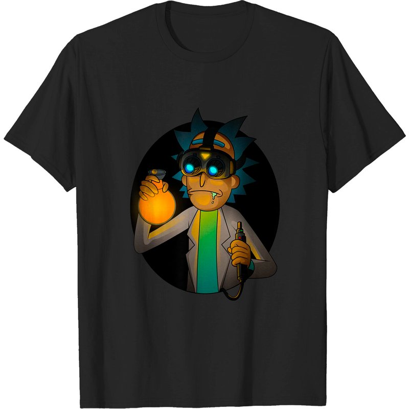 Rick And Morty Scientist Experiment T-Shirt for Men — Mens T Shirts