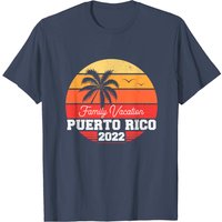 T-shirt assorti pour hommes des vacances familiales à Porto Rico 2022 — T-shirts pour hommes