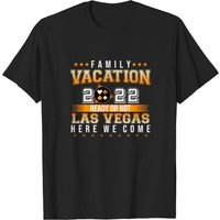 T-shirt Vacances en Famille 2022 Prêt ou Pas Las Vegas — T-shirts pour hommes