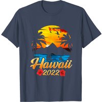 T-shirt assorti pour les vacances en famille Hawaii 2022