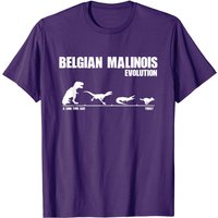 Maligator Belgian Malinois Evolution T-Shirt for Men — Mens T Shirts