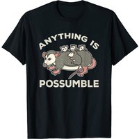 T-shirt Screaming Possum pour hommes - Cadeau pour les amateurs d'opossums — T-shirts pour hommes