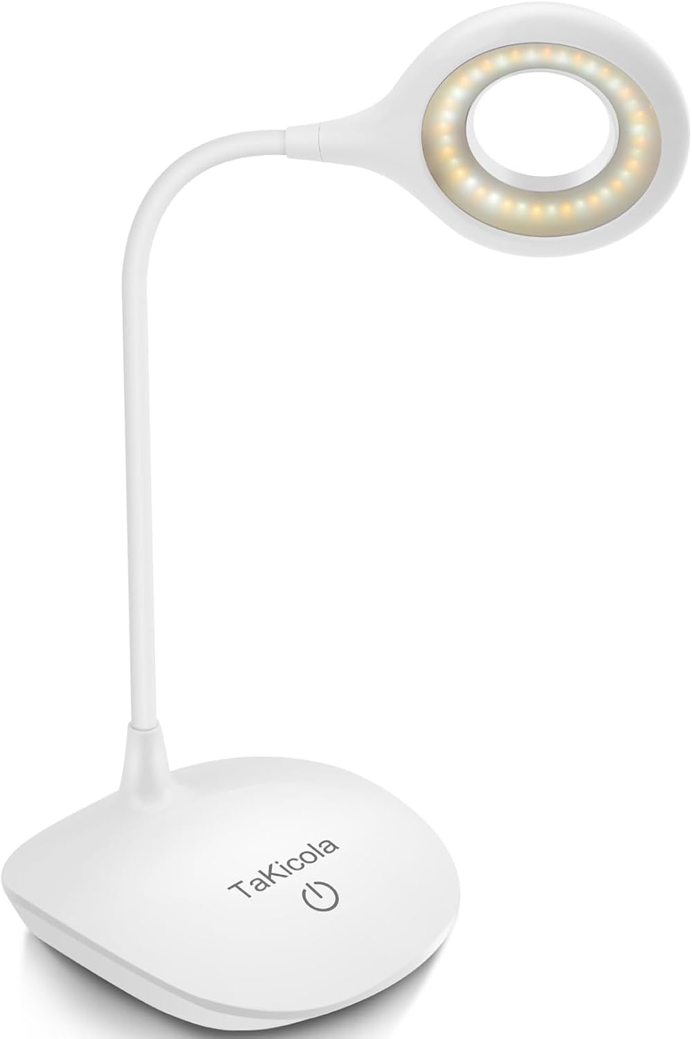 Lampe de bureau LED rechargeable sans fil avec contrôle tactile dimmable — Lampe de bureau menée